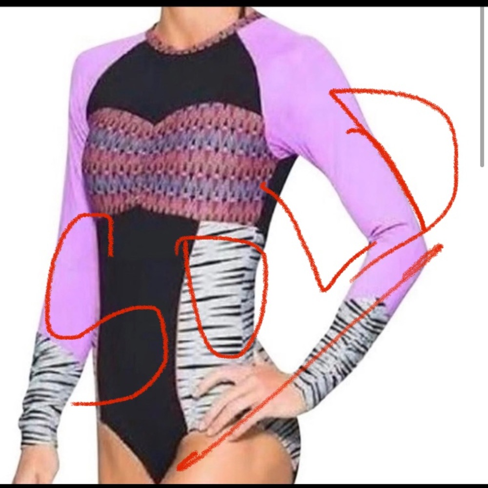 Athleta Multicolor Ariel One Piece